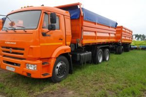 Самосвальный Камаз зерновоз 30 куб.м