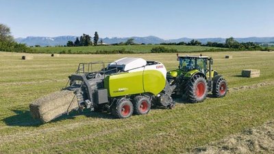 CLAAS: Новейшие технологии узловязания и прессования  внедрены в пресс-подборщиках QUADRANT 5300