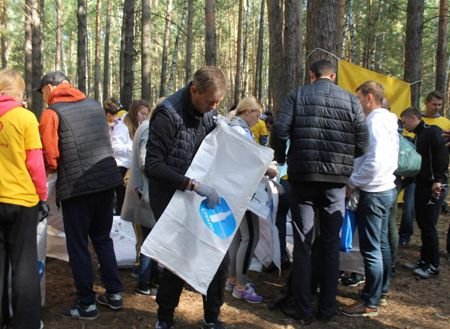 Старт Всероссийского экологического субботника в Новосибирской области: «Балтика» за раздельный сбор и переработку отходов 