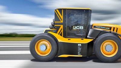ТАКТОР JCB — САМЫЙ БЫСТРЫЙ В МИРЕ