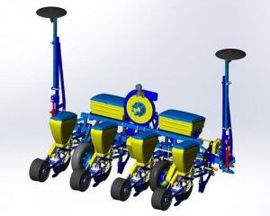 Пропашная сеялка точного высева СПУ-8М