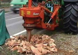 Профессиональный измельчитель пней от итальянской компании Ferri Rotor