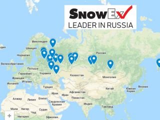 Неподдельный интерес к пескоразбрасывателям SnowEX в РФ.