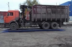 Предлагаем автомобильные весы, предназначенные для не большого грузопотока