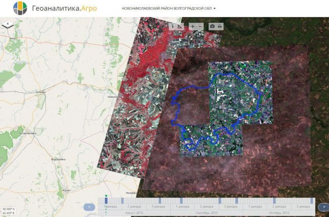 Атмосферная коррекция данных Landsat-8 и Sentinel-2 в сервисе «Геоаналитика.Агро»