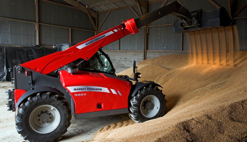 AGCO представляет новый телескопический погрузчик
