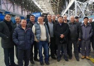 Будущий трактор увидели своими глазами