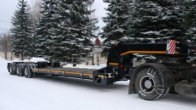 Сверхлегкий полуприцеп с отстёгивающимся гусаком