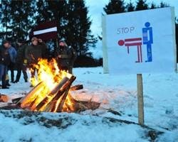 Фермеры Прибалтики протестуют против политики ЕС