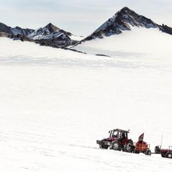 Остались считанные километры до Южного полюса